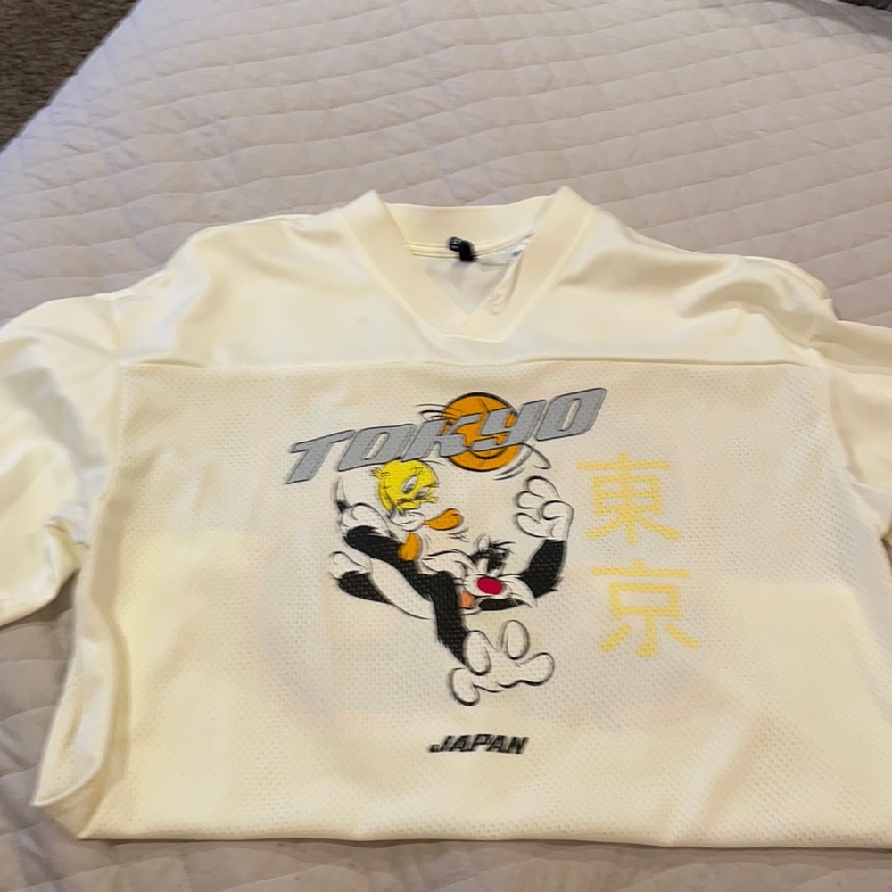 Cream jersey